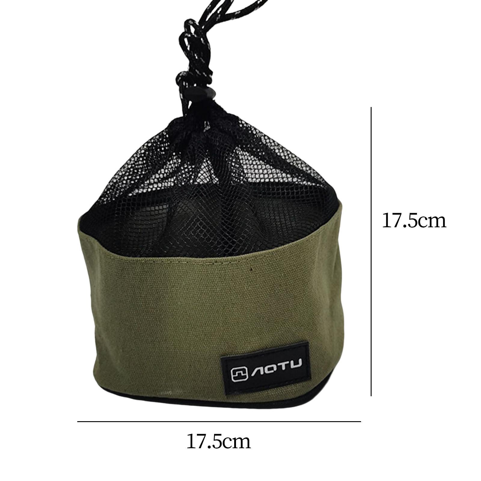 Camping Cookware Storage Bag Tote Utensil Drawstring Bag Cooking BBQ