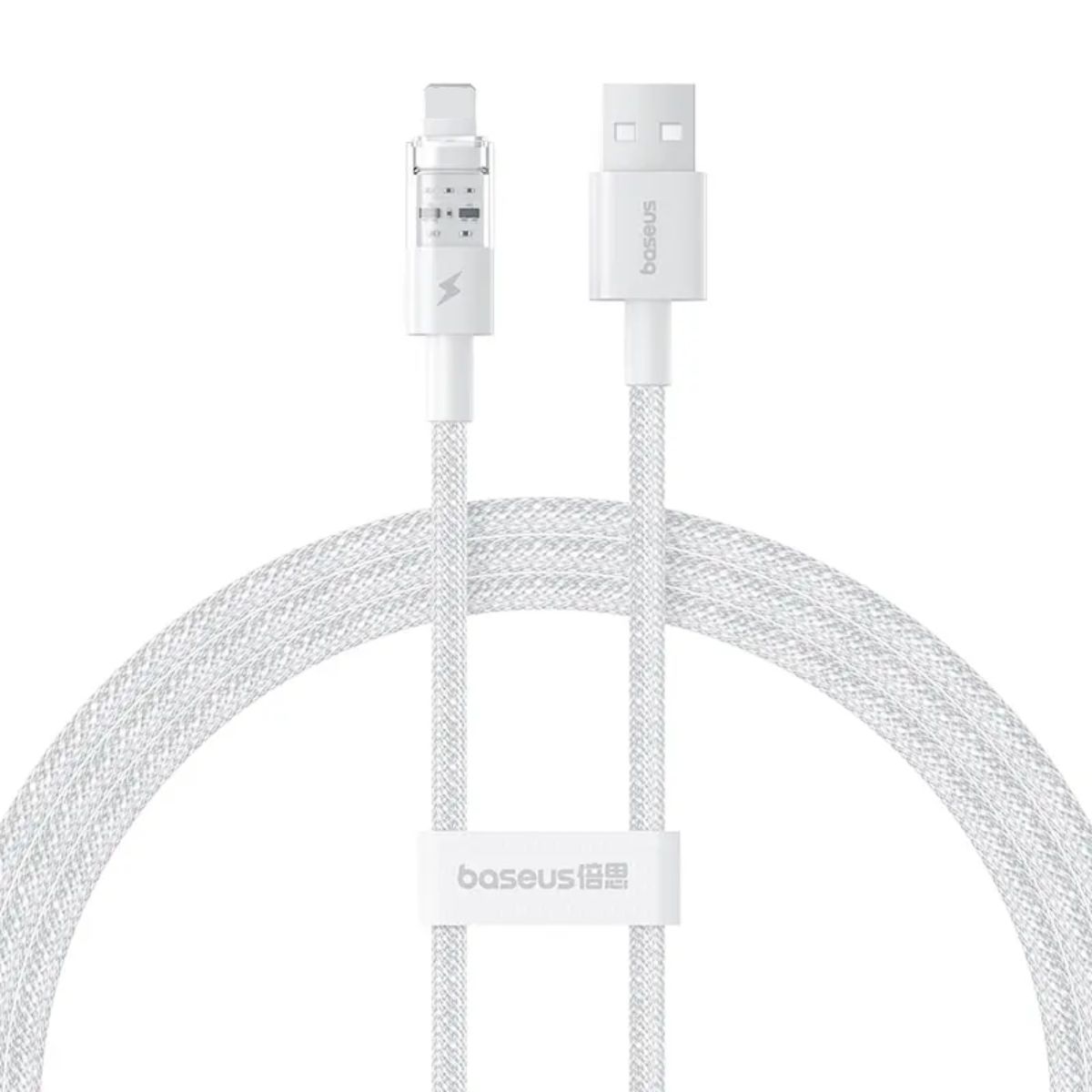 Cáp sạc nhanh và truyền dữ liệu Usb to iP 2.4A Baseus Gem Charging Cable - Hàng chính hãng