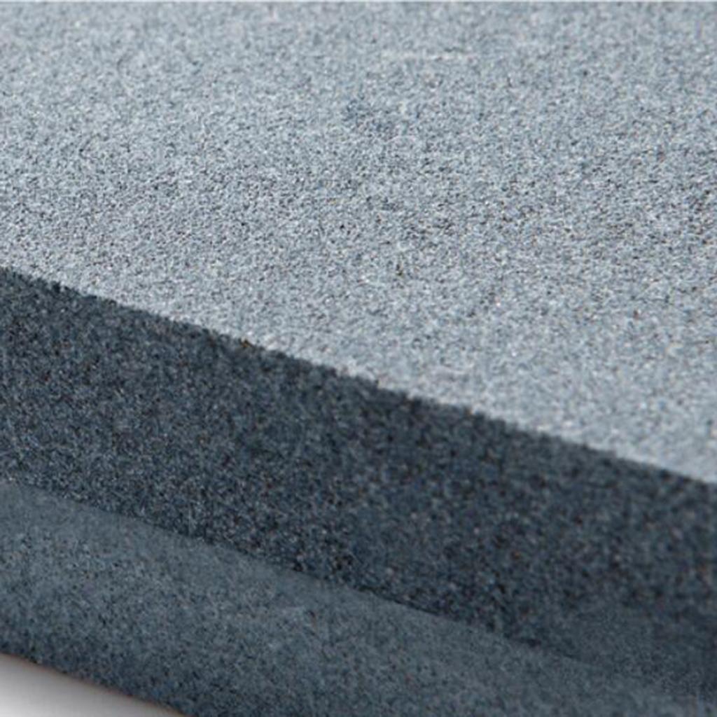 Kitchen Whetstone Knife Coarse&amp;Fine Sharpener with Anti-slip Base Dual Sided