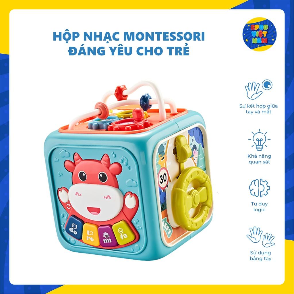 Hộp Đồ Chơi Âm Nhạc Ngộ Nghĩnh, Đáng Yêu Cho Trẻ - Epod