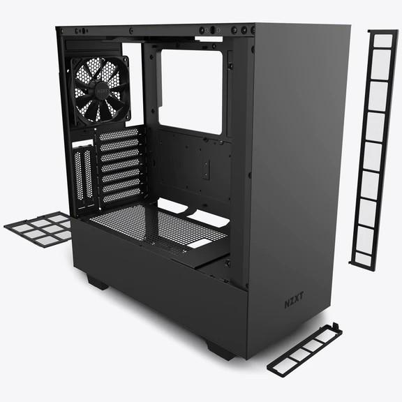 Vỏ Case Máy Tính NZXT H510i Màu Đen Sần - Hàng Chính Hãng