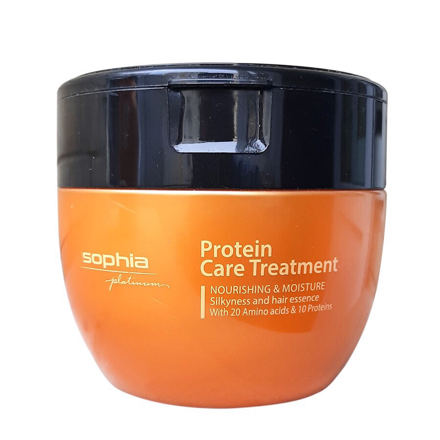 Dầu hấp ủ tóc Sophia Platinum Protein Care Treatment siêu dưỡng Hàn Quốc 500ml