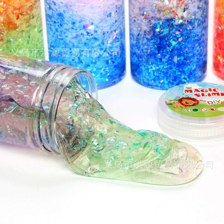 SLIME BÌNH KIM TUYẾN GALAXY THUỶ TINH phối màu kết hợp LOẠI TO đẹp tuyệt thi công lạ đời tuyệt hảo công cụ giải trí Slam