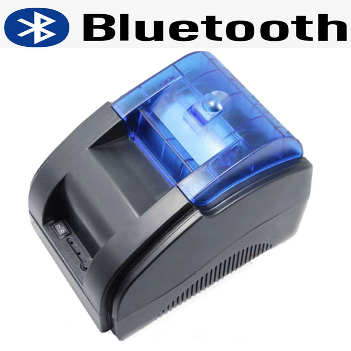 Máy in hóa đơn tính tiền Xprinter XP-58BU - kết nối Bluetooth không dây với điện thoại( hàng nhập khẩu)
