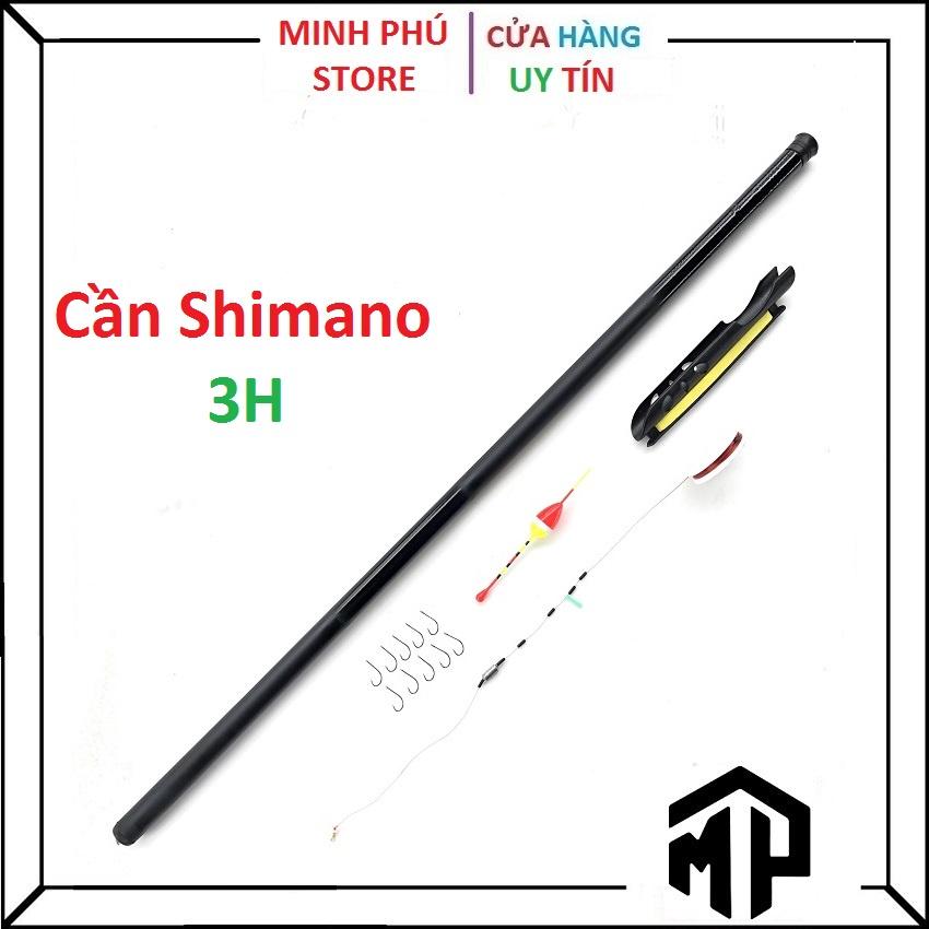 Hot Bộ Cần Câu Tay Shimano Giá Rẻ Độ Cứng 3H kèm phụ kiện cơ bản - Minh Phú