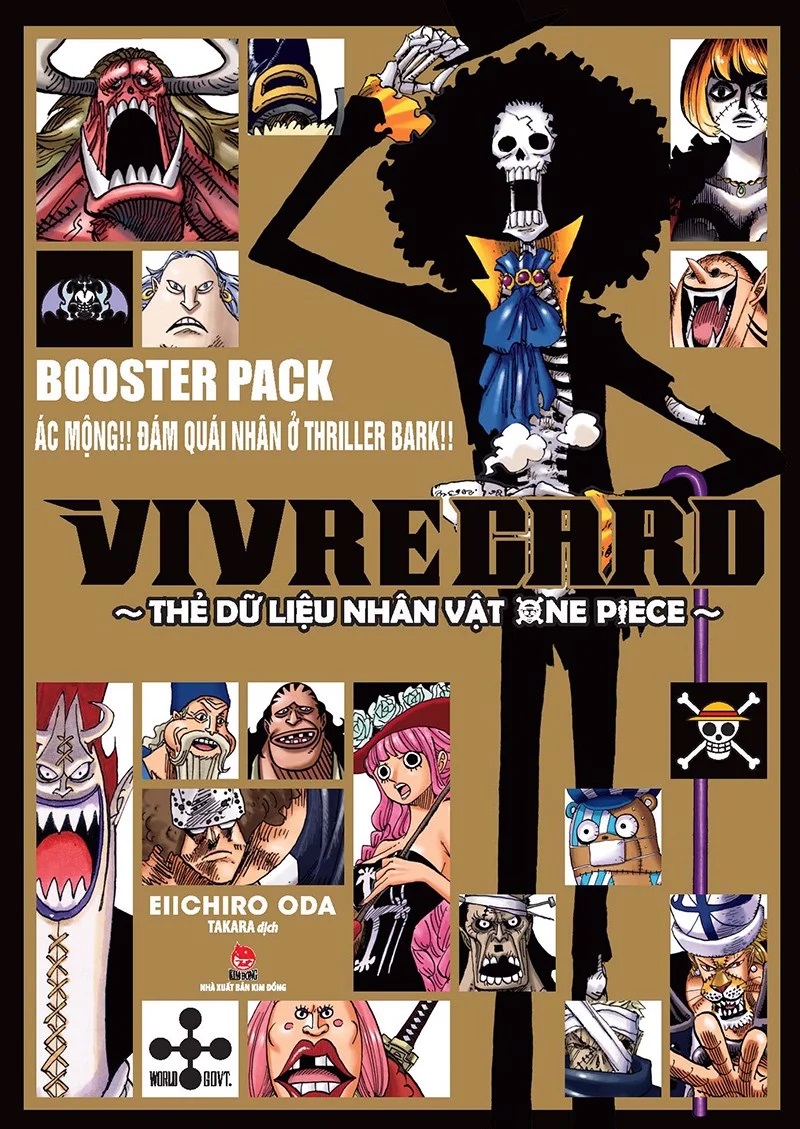 Vivre card - Thẻ dữ liệu nhân vật One Piece Booster Pack (tập 19) - Ác mộng!! Đám quái nhân ở Thriller Bark!!