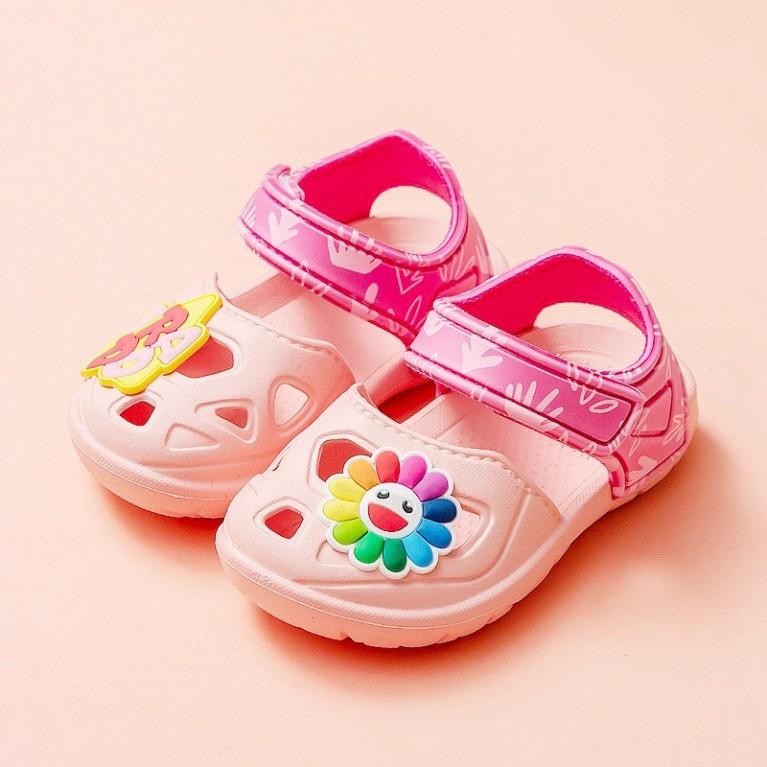 Freeship Dép quai hậu cho bé, sandal Cheerful Mario 9301 siêu nhẹ để chống trơn trượt