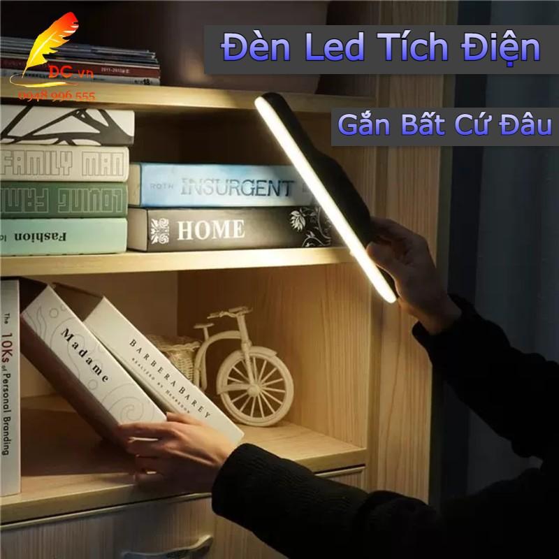 [Hàng Cao Cấp] Đèn Led Tích Điện 1800mAh Đèn Led Cảm Ứng Điểm Chạm Thông Minh Sạc USB Dán Tường Gắn Nam Châm Để Bàn Học Bàn Làm Việc