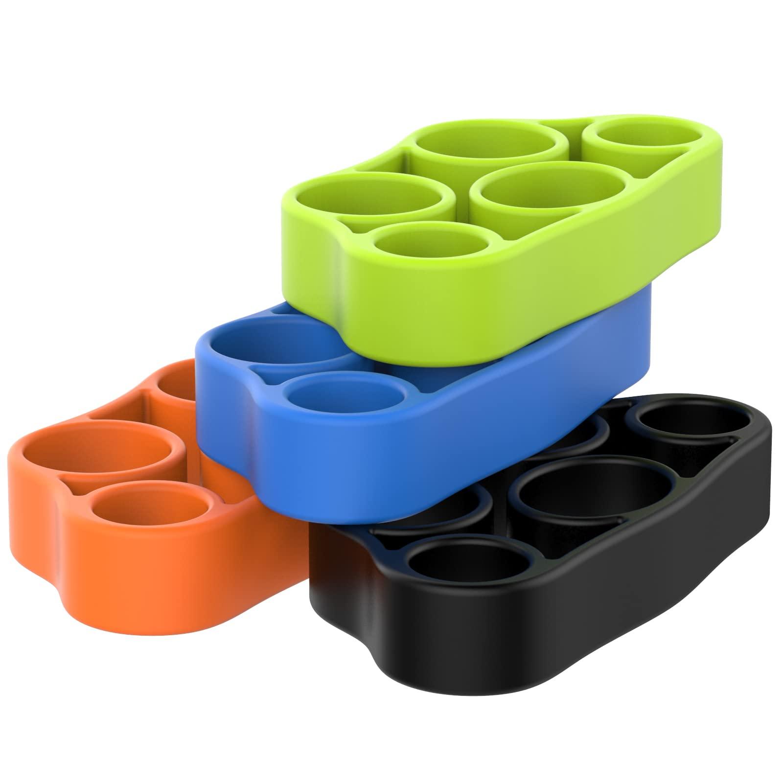 8 ngón tay các mảnh cáng, dải ngón tay silicon, xử lý các dải kháng, cho viêm khớp của đường hầm cổ tay của tập thể dục, phục hồi chức năng, giảm đau9lbs