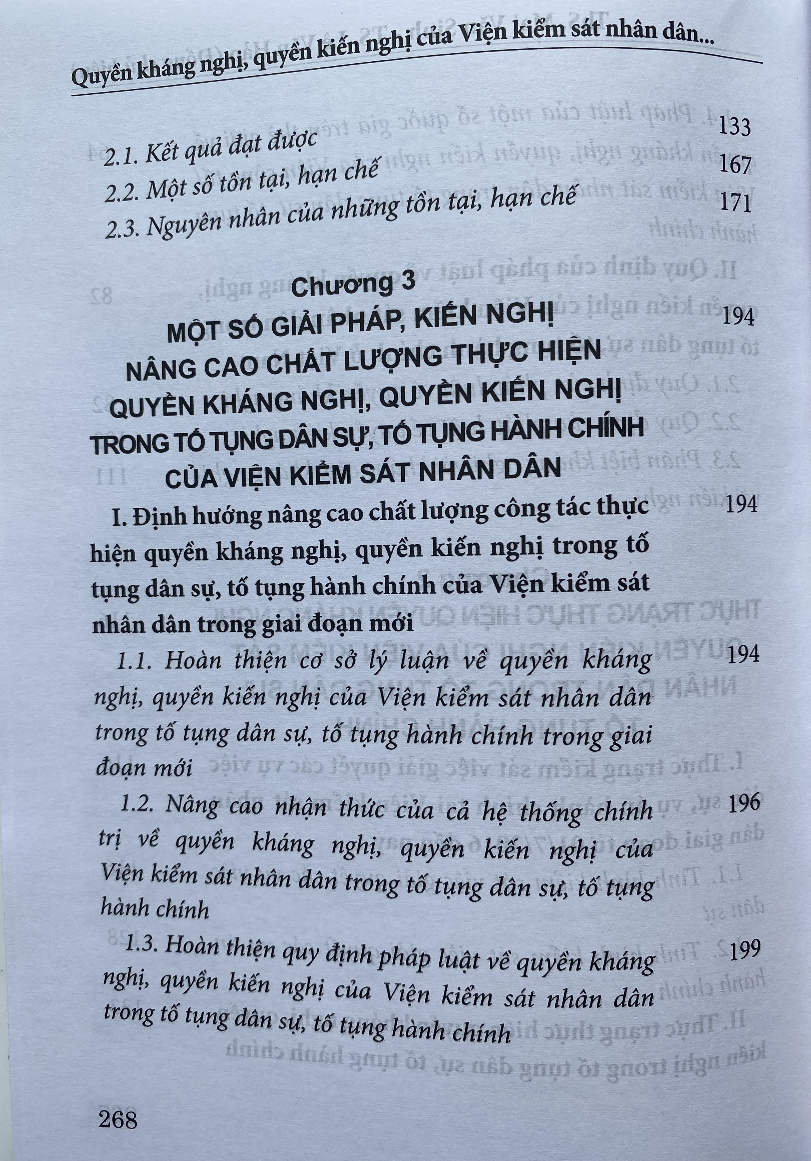 -Quyền Kháng Nghị, Quyền Kiến Nghị Của Viện Kiểm Sát Nhân Dân Trong Tố Tụng Dân Sự, Tố Tụng Hành Chính (Sách chuyên khảo)