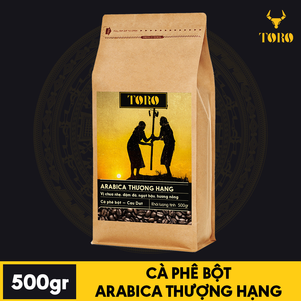 Cà Phê Bột ToRo ARABICA Thượng Hạng 500g