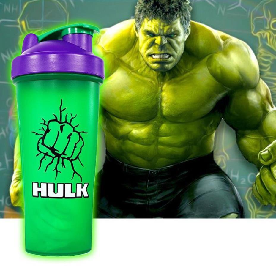 Bình Nước Tập Gym - Bình lắc Siêu Anh Hùng 700ML