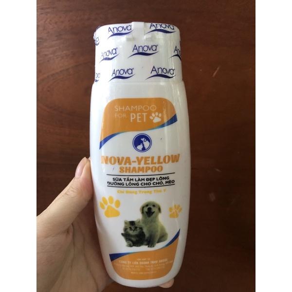 Sữa tắm 150ml-Yellow Shampoo - Làm đẹp lông, dưỡng lông Cho Chó, mèo