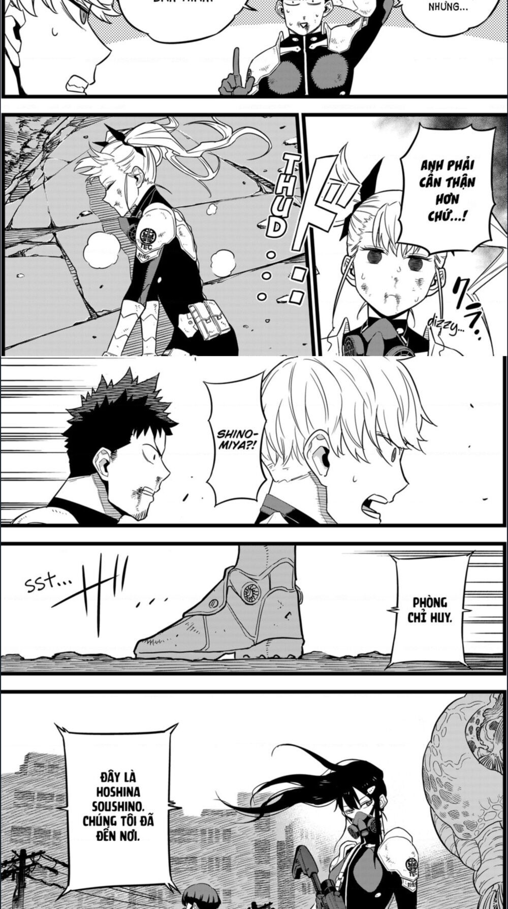 hôm nay - tôi hóa kaiju chapter 8 15