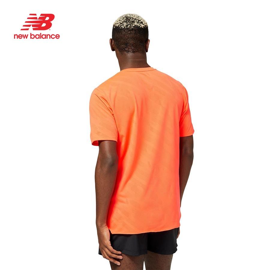 Áo thun thể thao nam New Balance APP RUNNING T-SHIRT M ELECTRRD - MT23281ERE (form quốc tế)