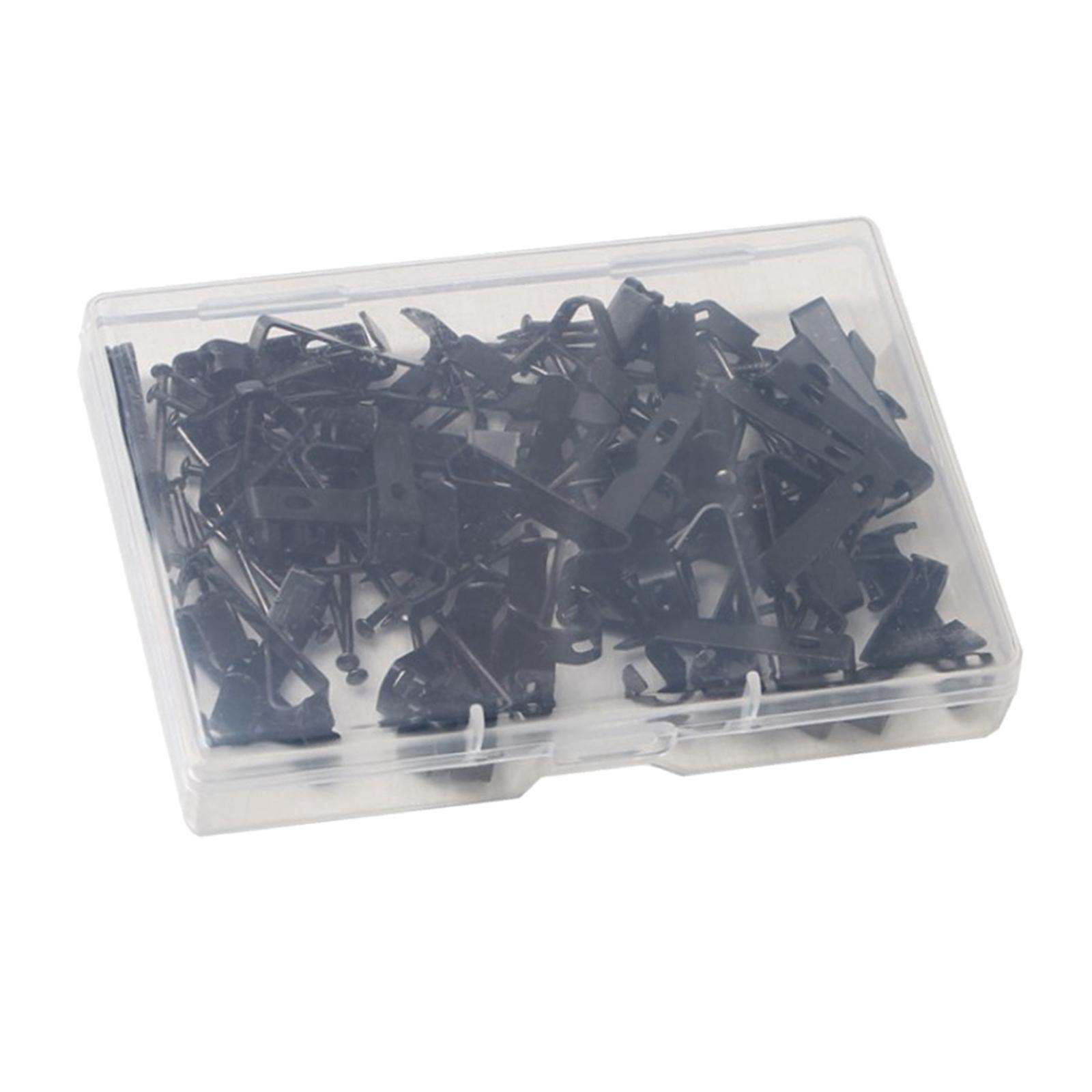 100 Pieces Picture Frame Hooks Metal Picture Hooks for Office Bedroom Home