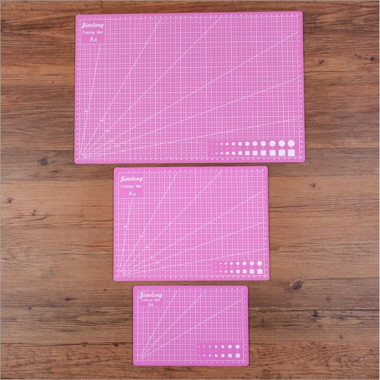 Bảng kê Cutting Mat khổ A3, A4, A5 dùng kê cắt, dán, rạch, làm đồ handmade DIY siêu bền nhé