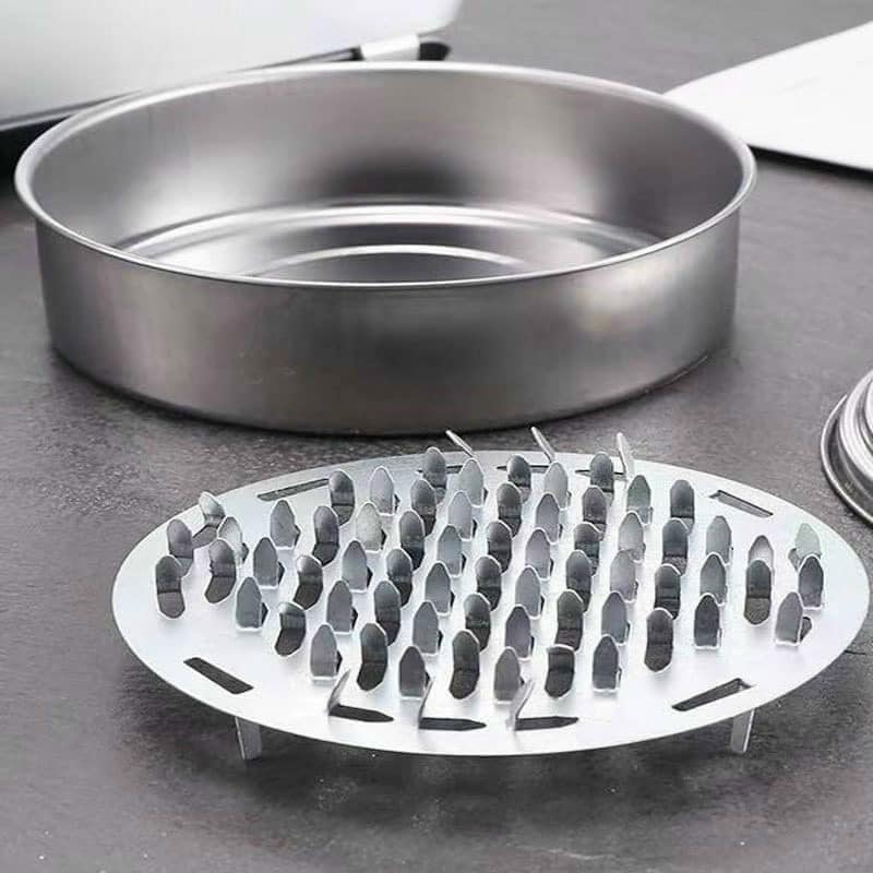 Khay Đựng Nhang Muỗi Inox Có Nắp Đậy