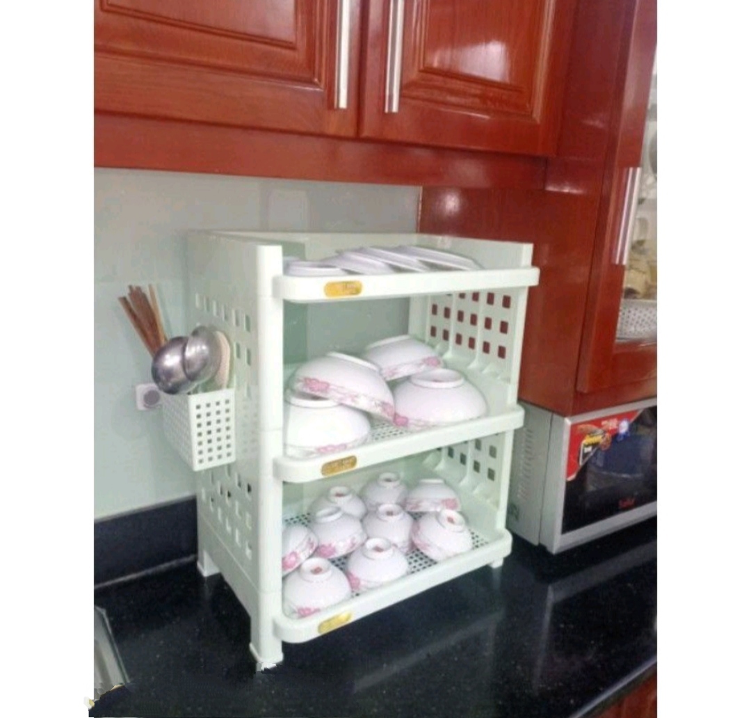 Kệ úp chén bát 3 tầng 5528-3