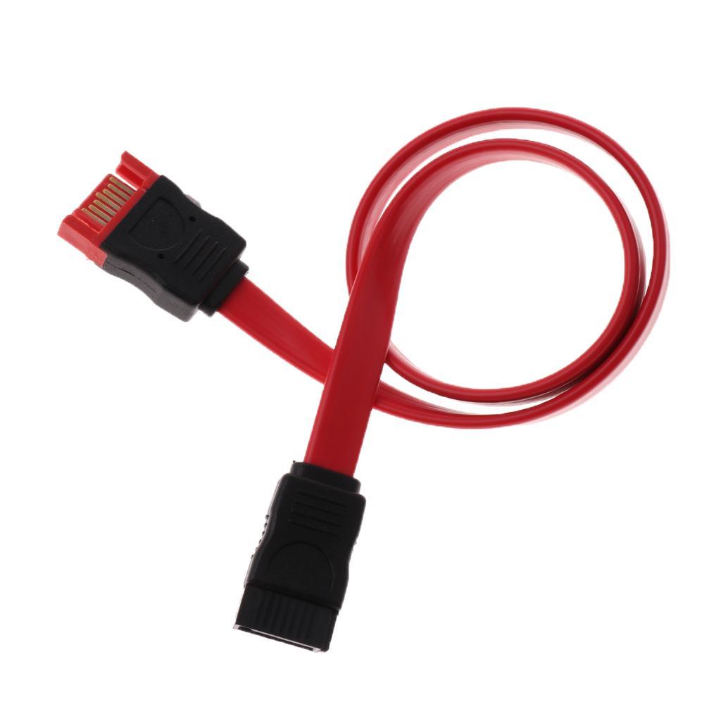 7 Pin Data Male to Female  HDD Cable Adapter Extension Cable