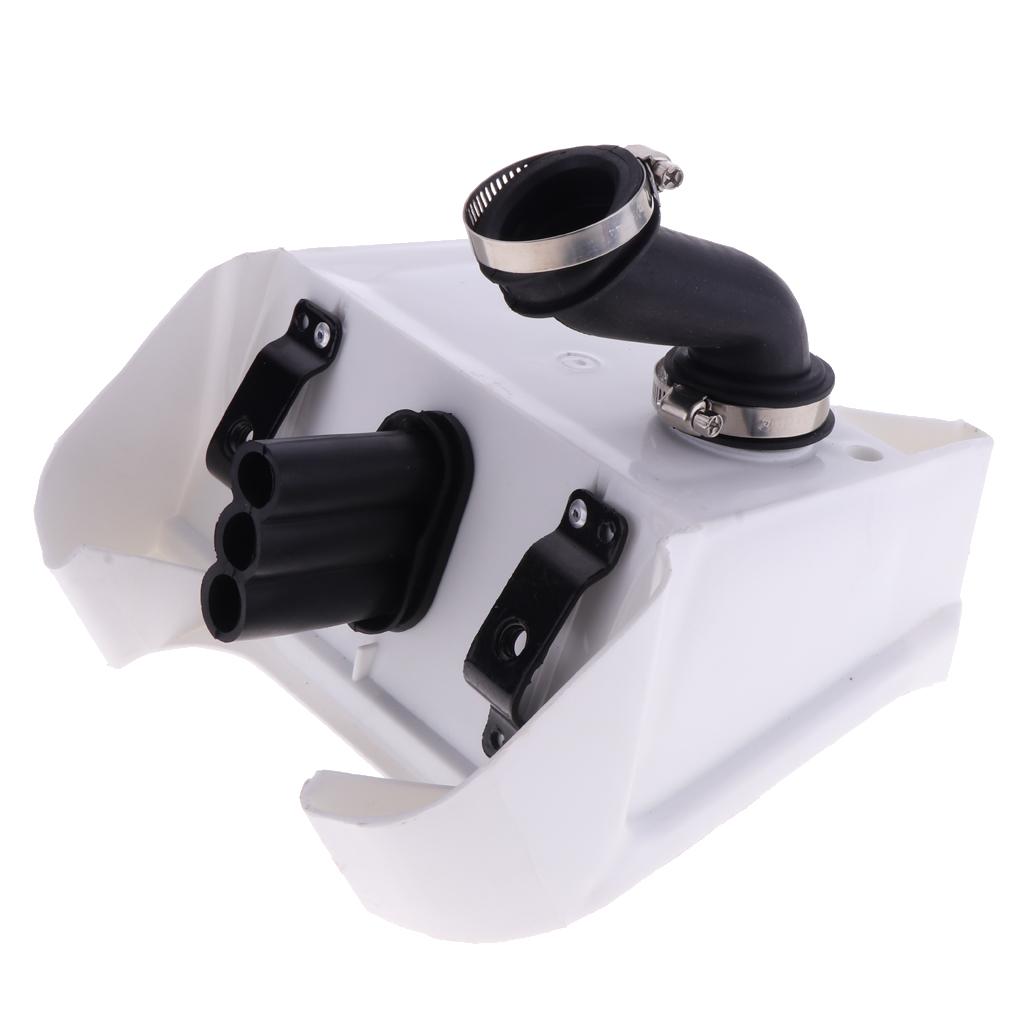 Trắng Xe Máy Không Khí Hộp Lọc Hội Dành Cho Xe Yamaha PW80 PY80