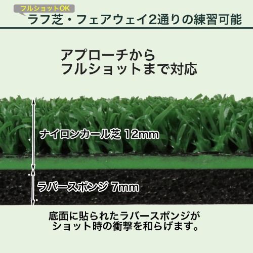 THẢM ĐÁNH GOLF FULL SHOT 2WAY TABATA GV0264