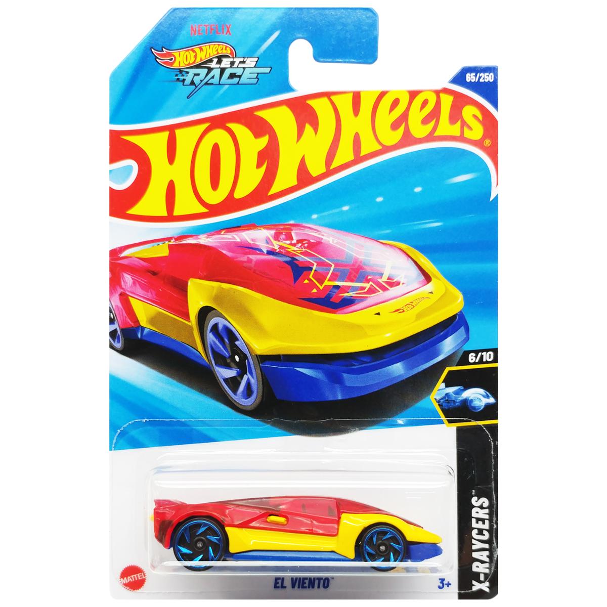 Siêu Xe Hot Wheels C4982 - 65/250 - El Viento (Mẫu Màu Giao Ngẫu Nhiên)