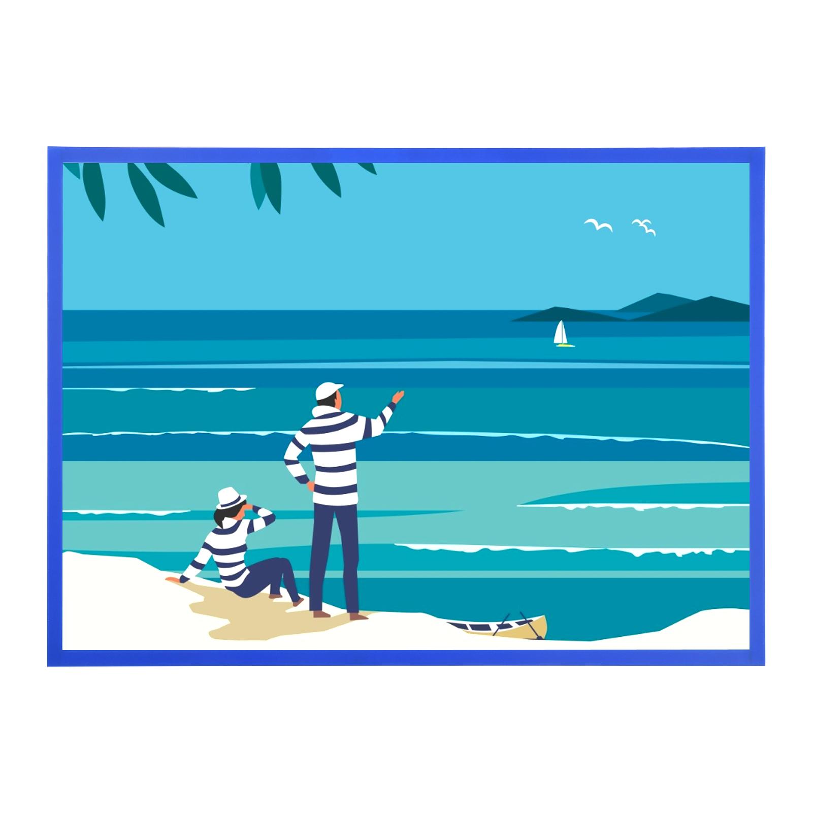 A3 Document Sign Holder Frosted Magnetic File Frame PVC Poster Picture Notice Display Frame for Whiteboard Fridge