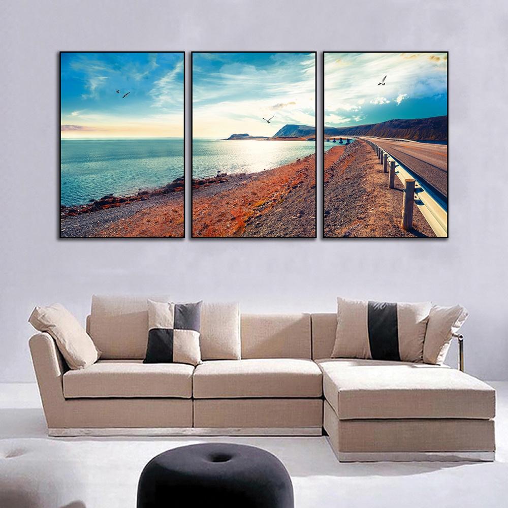 Tranh khung phong cảnh bãi biển đẹp