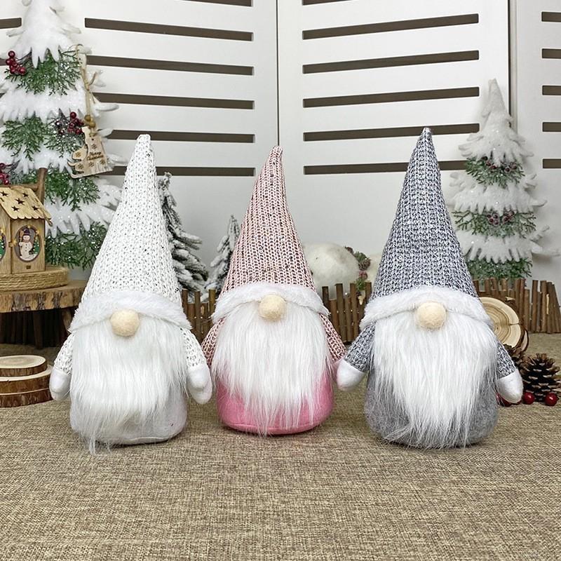 HANDMADE Búp Bê Len Trang Trí Giáng Sinh