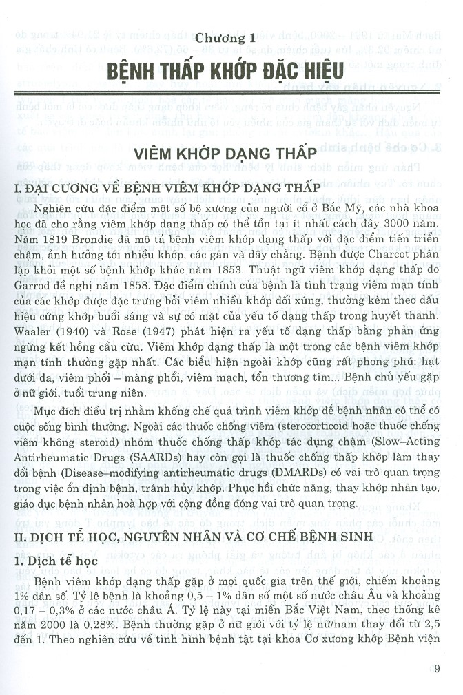 Bệnh Học Cơ Xương Khớp Nội Khoa (Dùng Cho Bác Sĩ Và Học Viên Sau Đại Học)