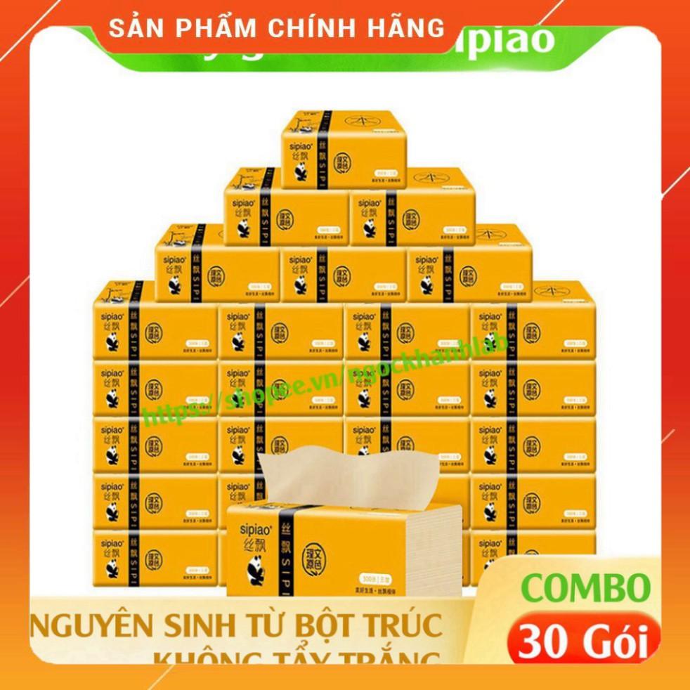 30 Gói Giấy Ăn Gấu Trúc Sipiao | (HO2)