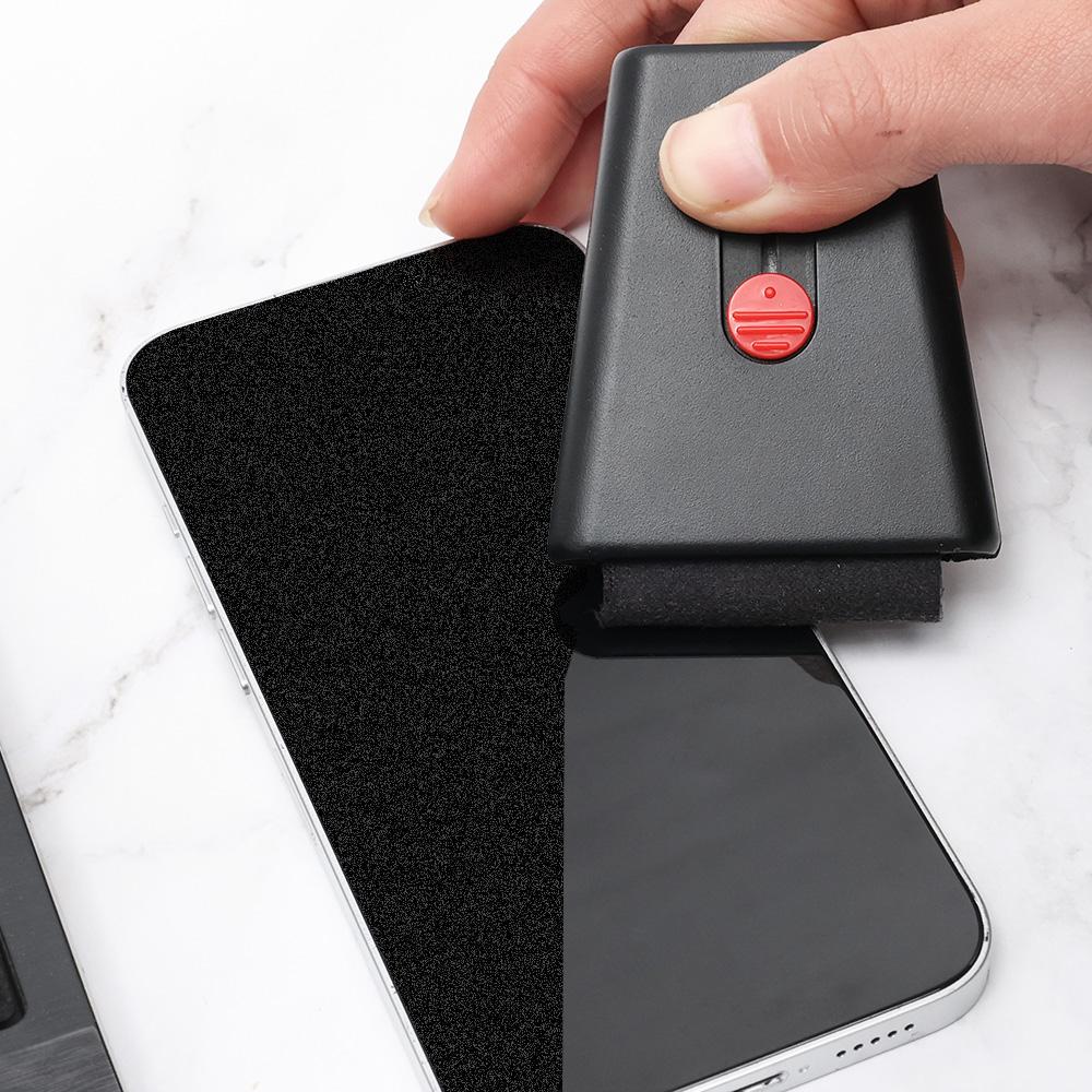 2in1 Cleaning Brush Trush Monitor Trình làm sạch bàn phím với màn hình lau có thể thu vào bộ đồ máy tính xách tay điện thoại đầu máy tính