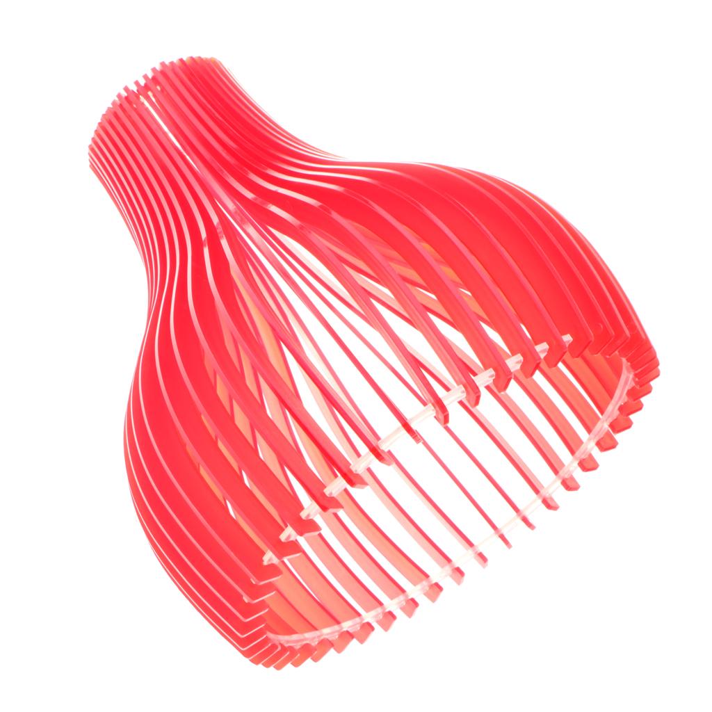 Modern Bell-Shaped Acrylic Ceiling Pendant Light Shade Lampshade Easy Fit Shades Decor
