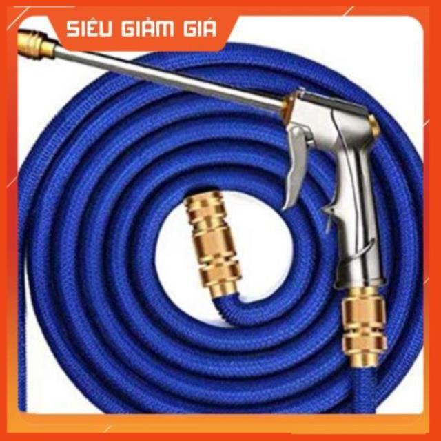 Bộ dây và vòi xịt tăng áp lực nước rửa xe tưới cây loại 7.5m  206733