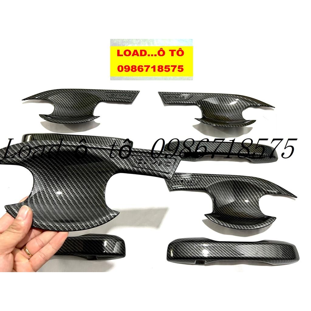 Ốp Tay Nắm, Hõm Cửa Vân Carbon Xe Honda Civic 2022-23 Mẫu Vân Carbon Cao Cấp
