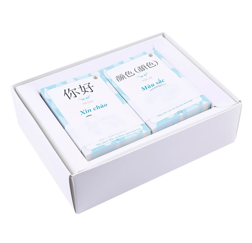 Sách Thẻ Flashcard - Học Từ Vựng Tiếng Trung Căn Bản