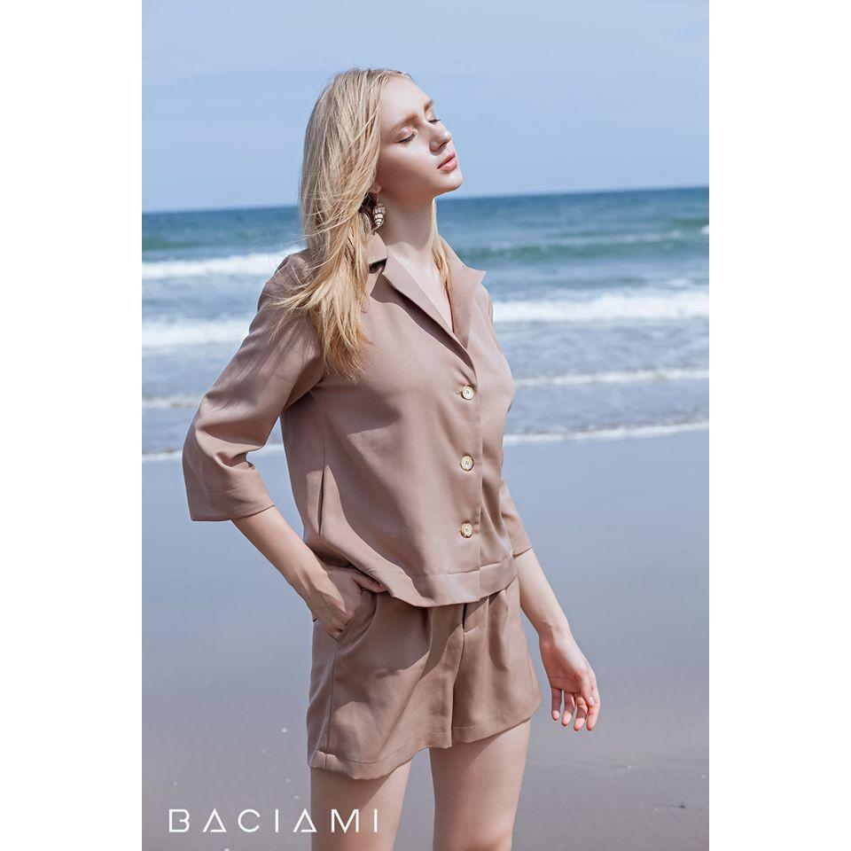 Baciami-Bộ Vest Ngắn Cổ Danton