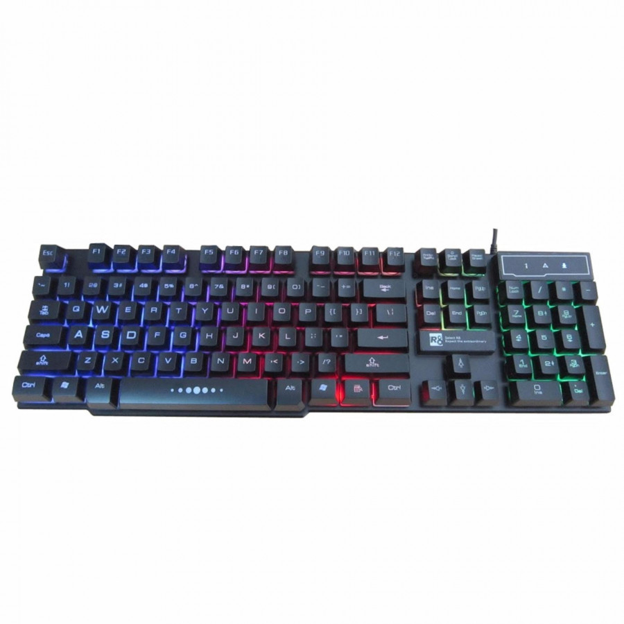 Combo Bàn phím R8 1822 + CHUỘT R8 1602 + Lót Razer - Hàng Nhập Khẩu