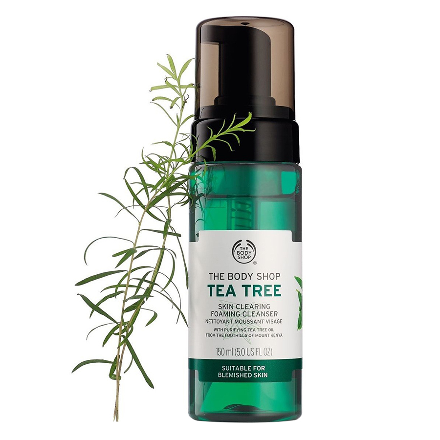 Sữa Rửa Mặt Tạo Bọt The Body Shop Tea Tree (150ml)