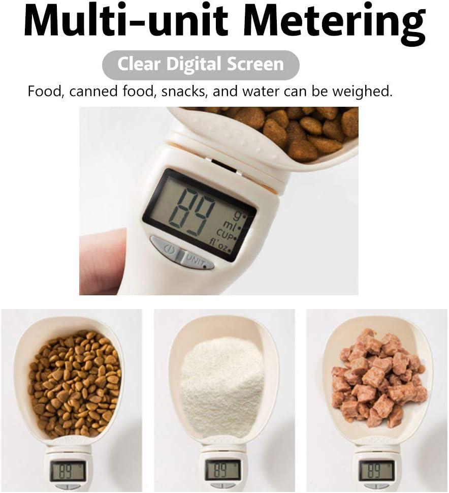 Muỗng Đo Cho Chó, Thìa Cân Có Màn Hình LCD Cho Chó Mèo Thỏ Chim Thức Ăn Kibble