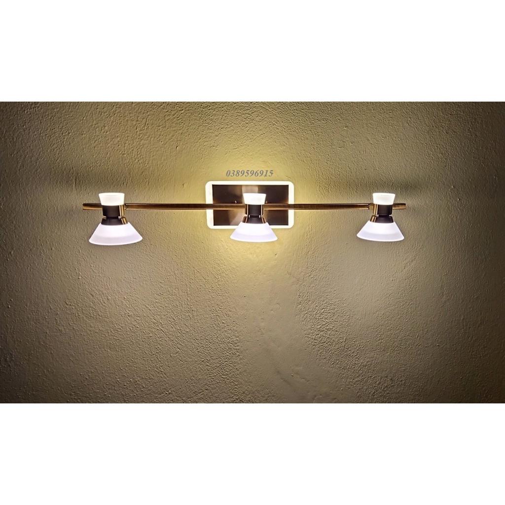 Đèn led soi tranh -đèn rọi tranh đế led
