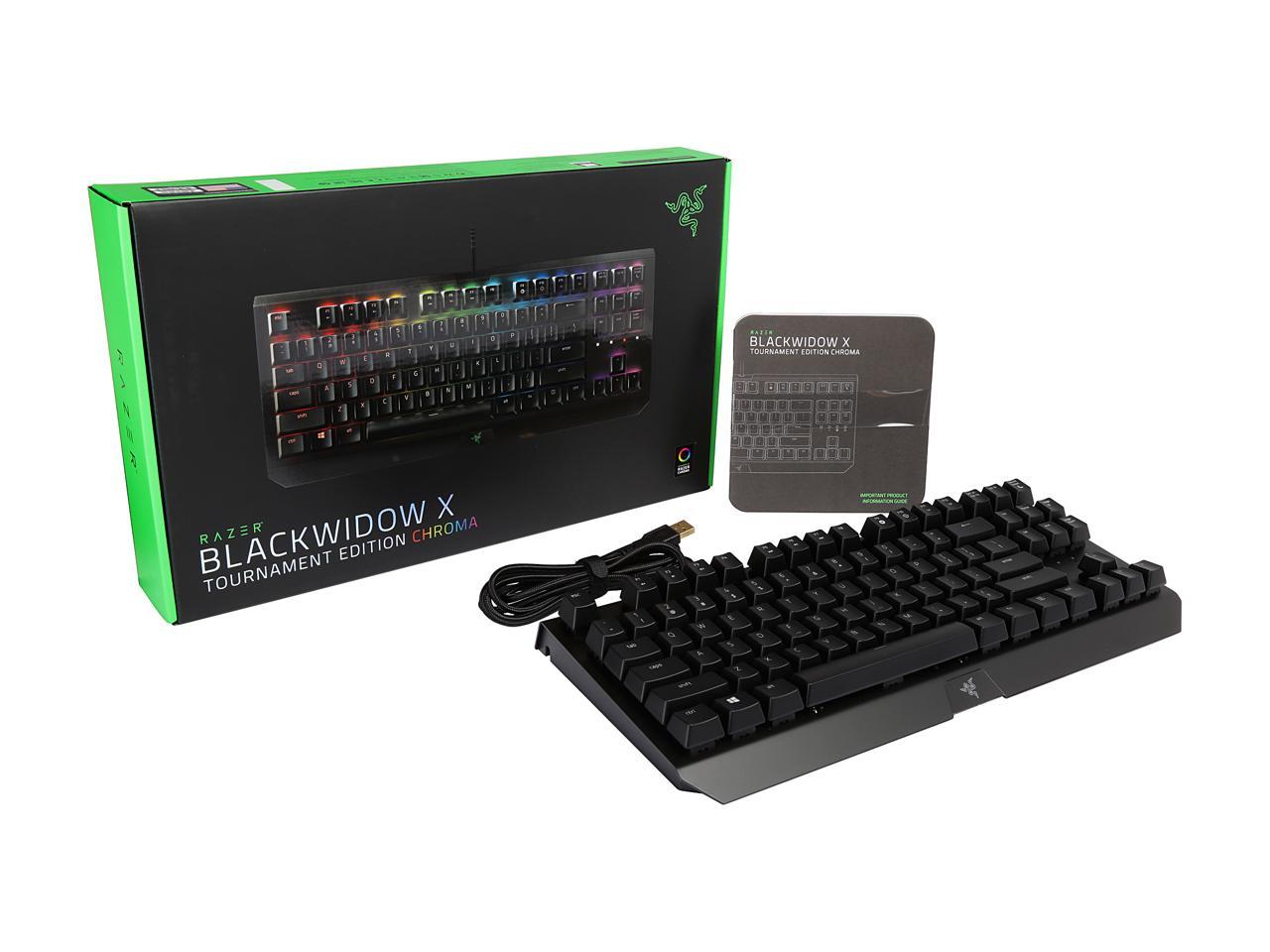 Bàn phím Razer Blackwidow X Tournament Chroma_Hàng chính hãng