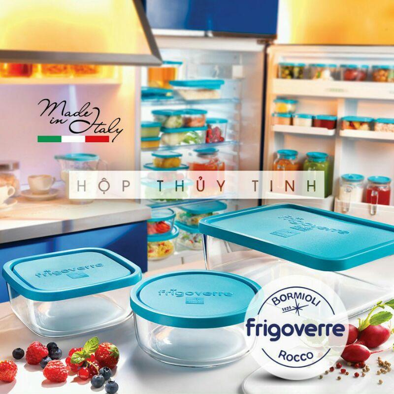 Hộp thuỷ tinh Frigoverre chuyên dùng ngăn đông tủ lạnh Bormioli Rocco- Hàng chính hãng