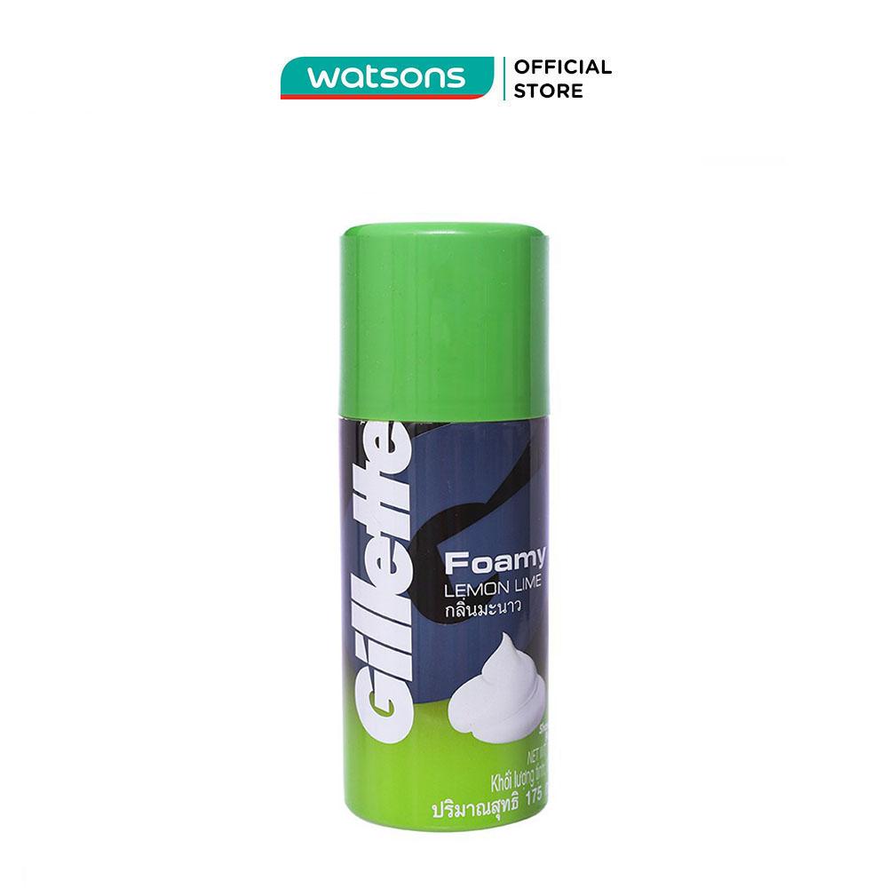 Bọt Cạo Râu Gillette Hương Chanh 175g