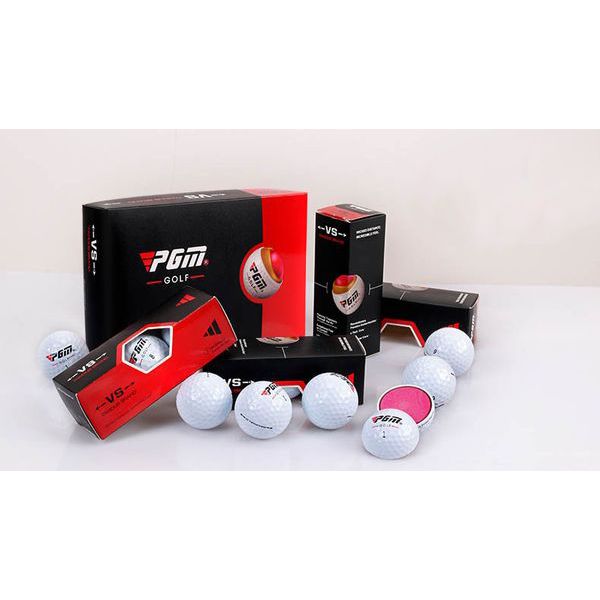 Bóng Chơi Golf Lõi Kép - Durable Golf Ball with Three Layer - PGM Q017 (1 hộp / 3 quả)