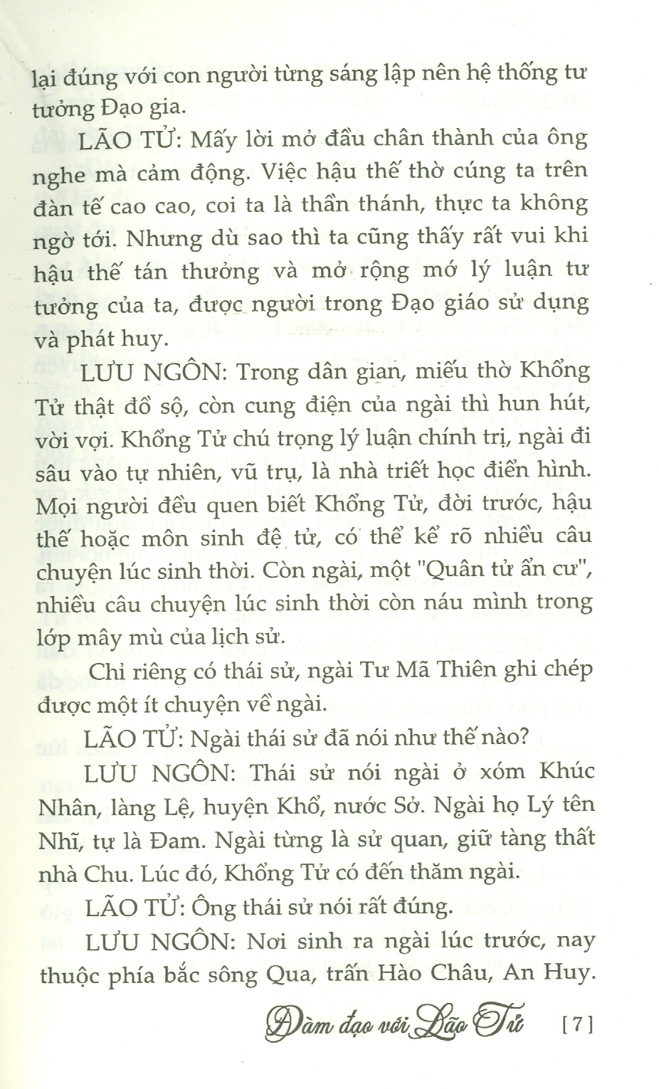 Đàm Đạo Với Lão Tử (Bản in năm 2022)