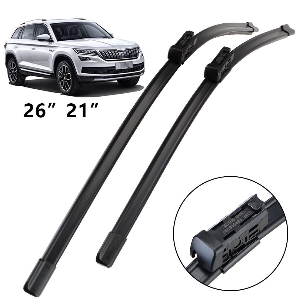 Bộ 2 cần gạt nước phía trước cho xe hơi Skoda Kodiaq 2016-2020 26"21"