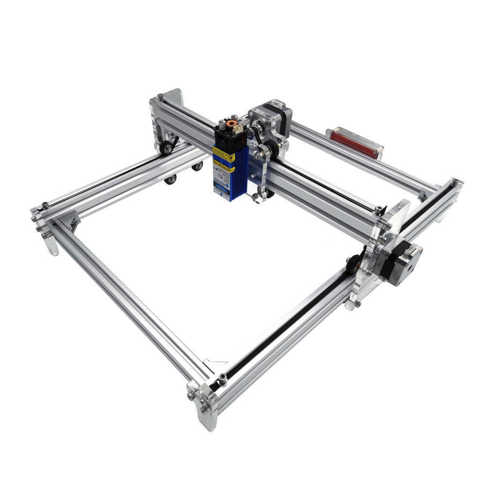 Combo Máy Cắt, Khắc Laser CNC Mini 30x40 3040 S1 -màu bạc+ Đầu laser tùy chọn