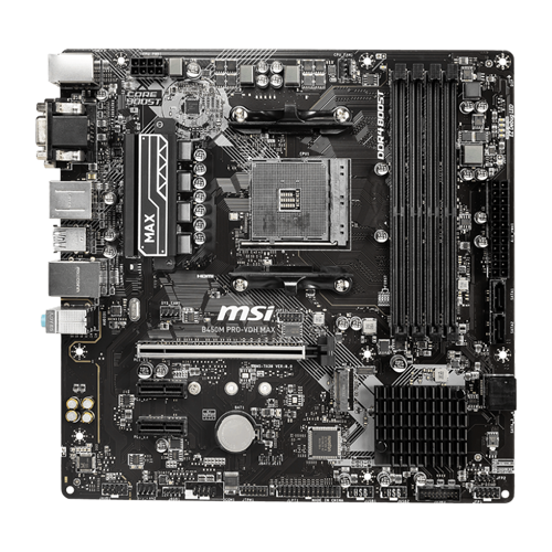 Bo mạch chủ Main MSI B450M PRO-VDH MAX Socket AM4 - Hàng Chính Hãng